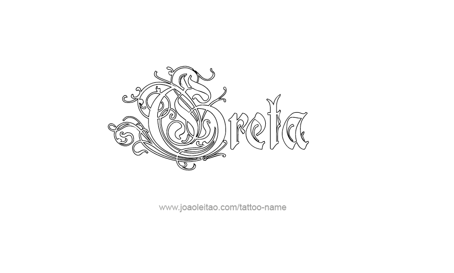 Tattoo Design Name Greta   