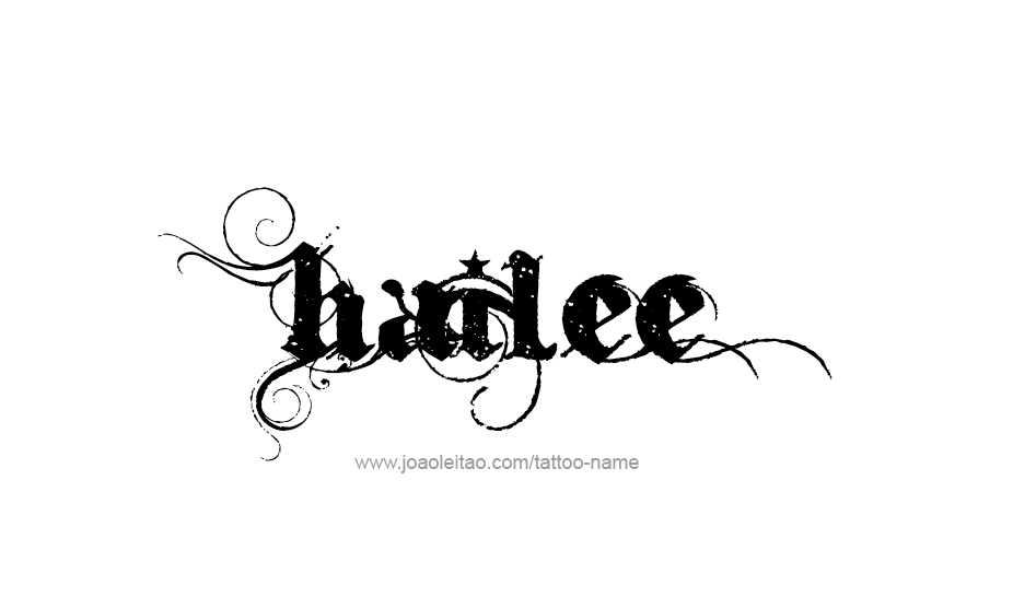 Tattoo Design Name Hailee   