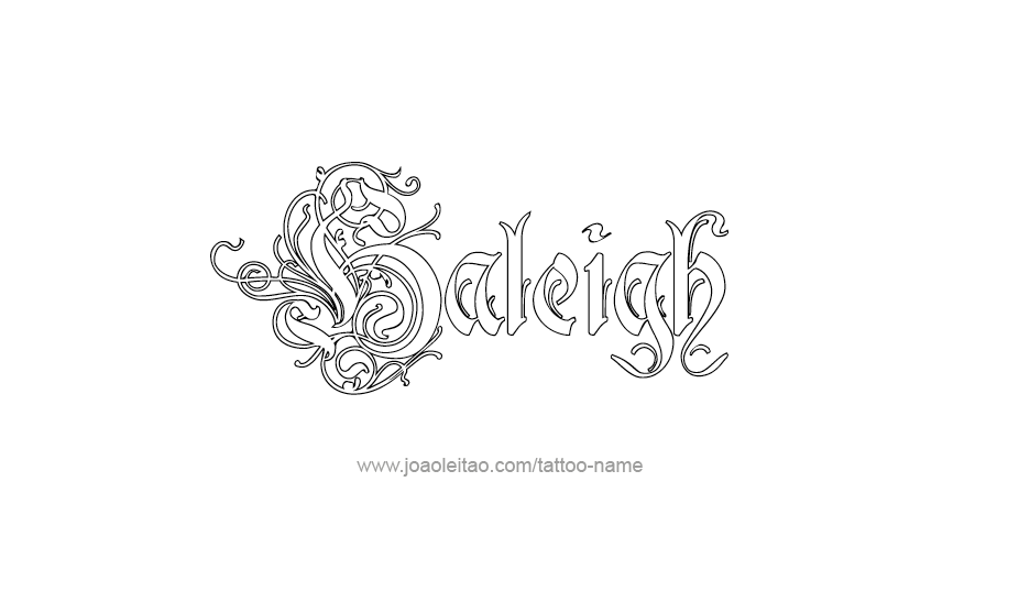 Tattoo Design Name Haleigh   