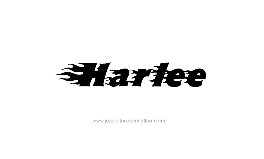 Tattoo Design Name Harlee   