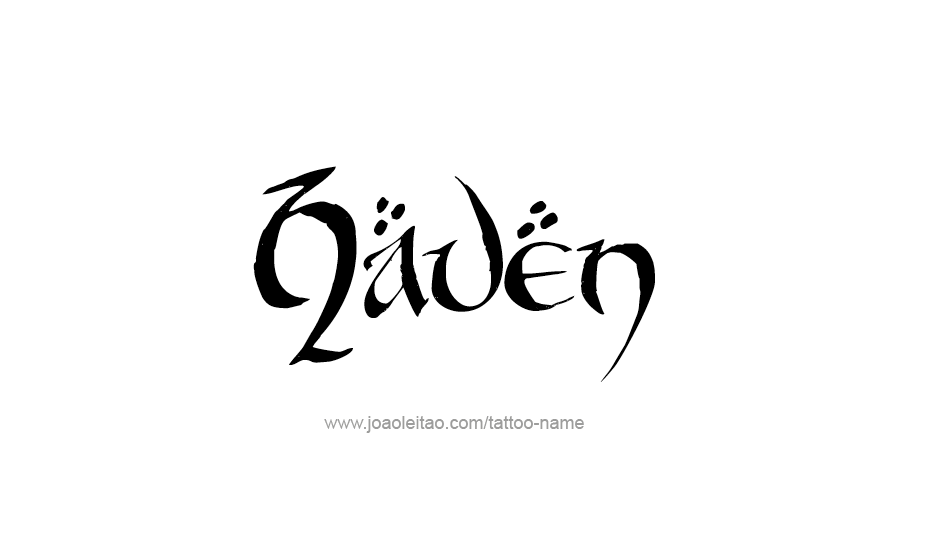 Tattoo Design Name Haven   