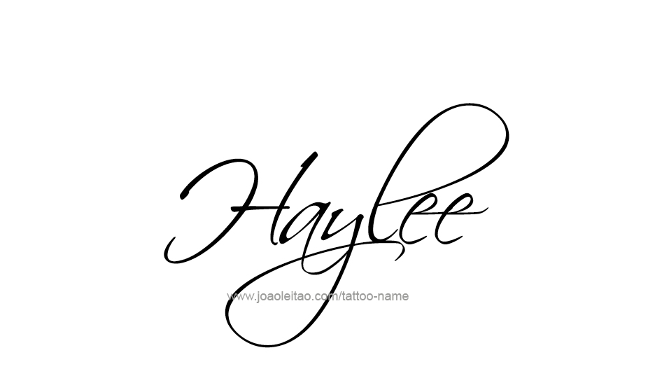 Tattoo Design Name Haylee   