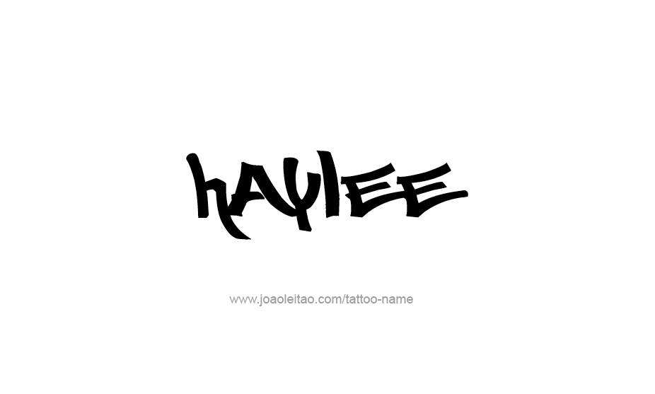 Tattoo Design Name Haylee   