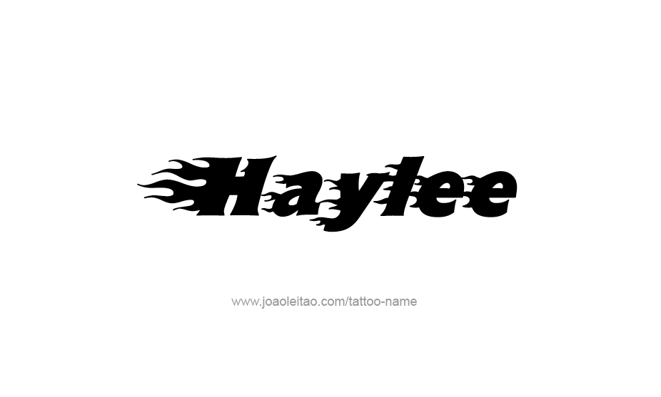 Tattoo Design Name Haylee   