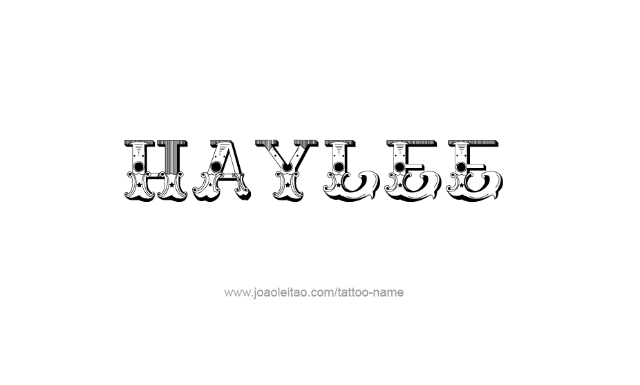 Tattoo Design Name Haylee   