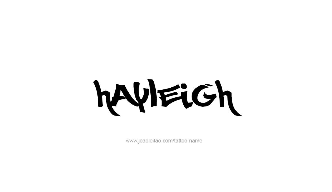 Tattoo Design Name Hayleigh   