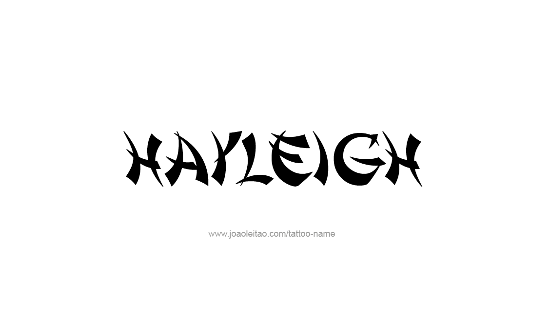 Tattoo Design Name Hayleigh   