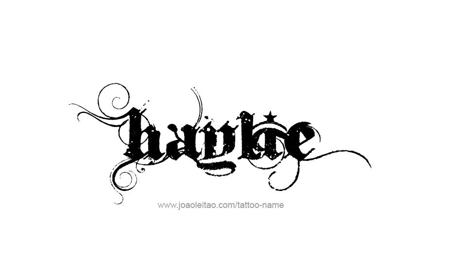 Tattoo Design Name Haylie   