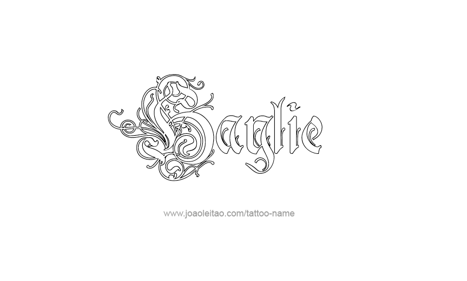 Tattoo Design Name Haylie   