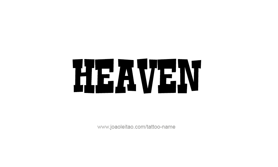 Tattoo Design Name Heaven   