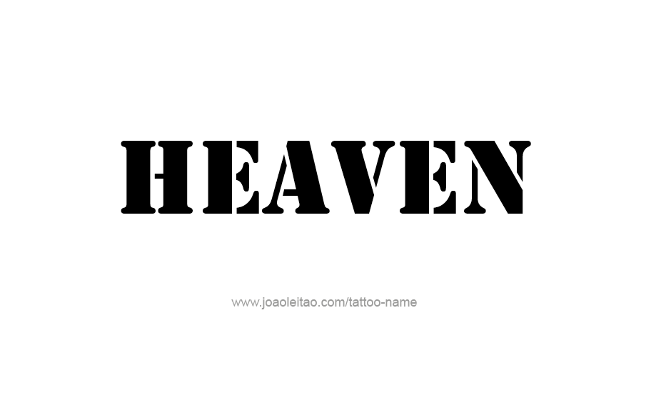 Tattoo Design Name Heaven   