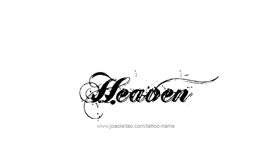 Tattoo Design Name Heaven   