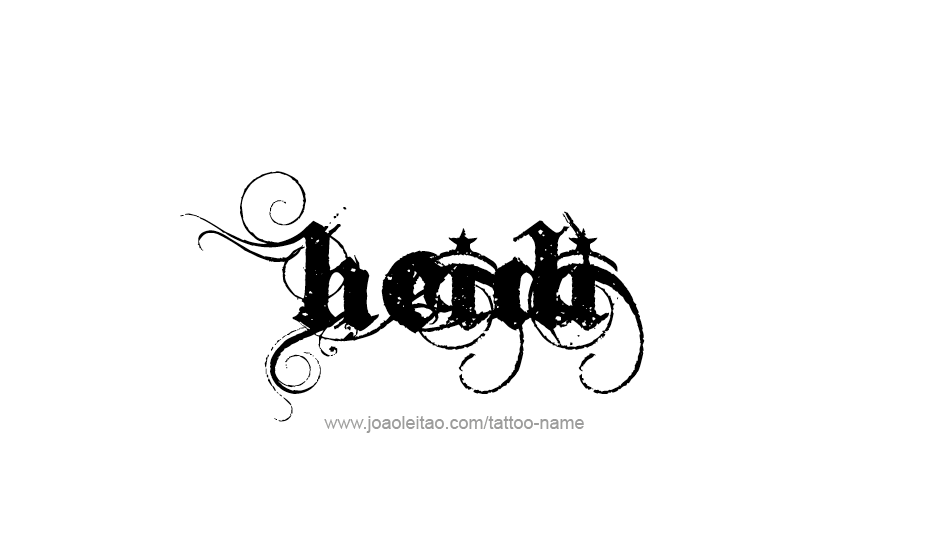 Tattoo Design Name Heidi   
