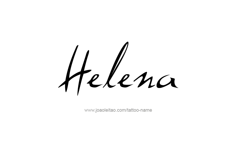 Tattoo Design Name Helena   