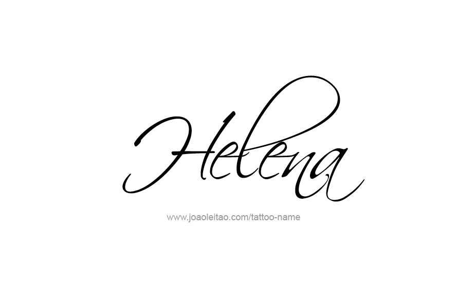 Tattoo Design Name Helena   