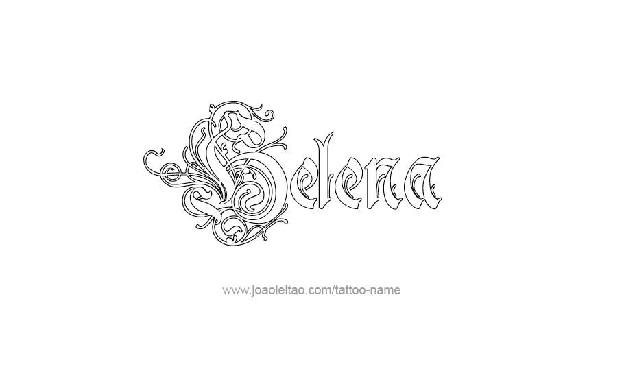 Tattoo Design Name Helena   