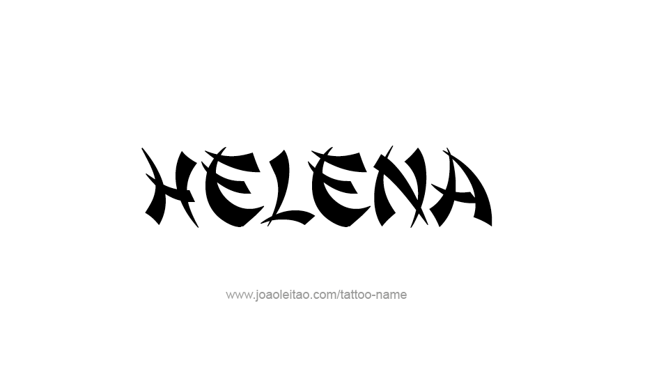 Tattoo Design Name Helena   