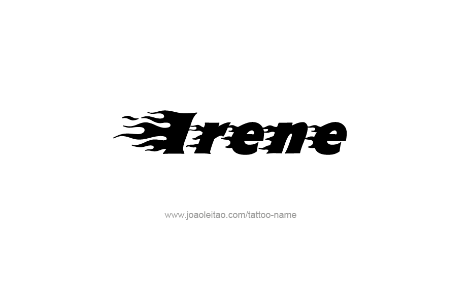 Tattoo Design Name Irene   