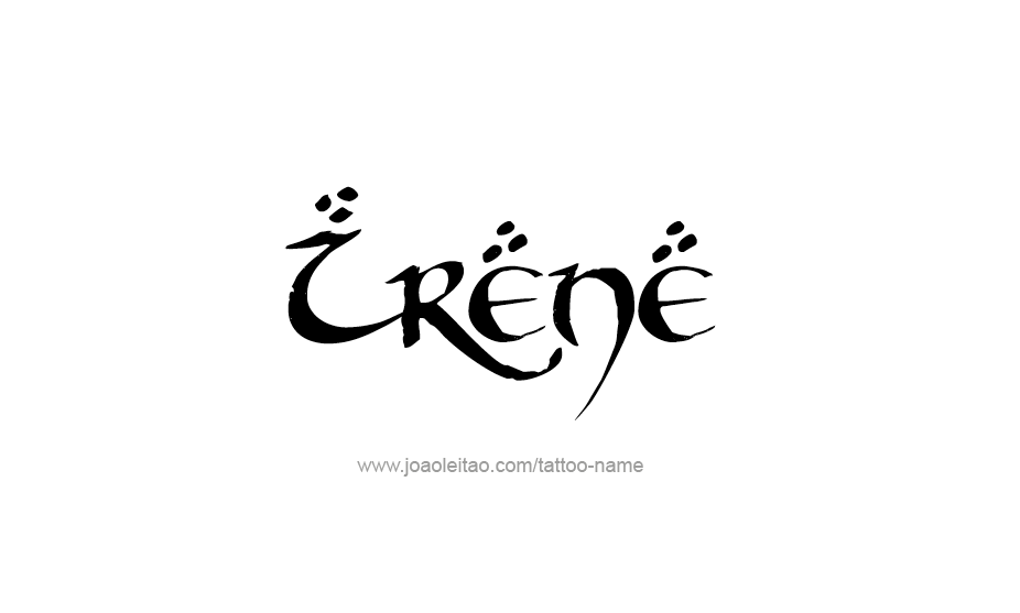 Tattoo Design Name Irene   