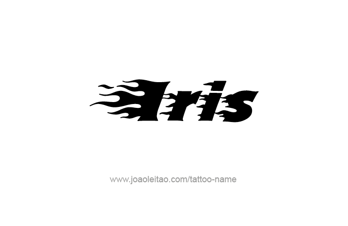 Tattoo Design Name Iris   