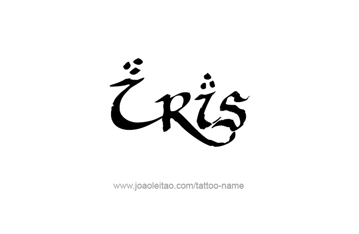 Tattoo Design Name Iris   