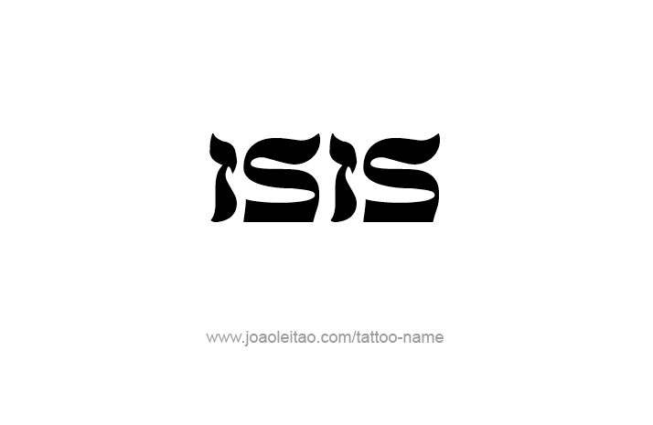 Tattoo Design Name Isis   