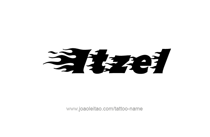 Tattoo Design Name Itzel   