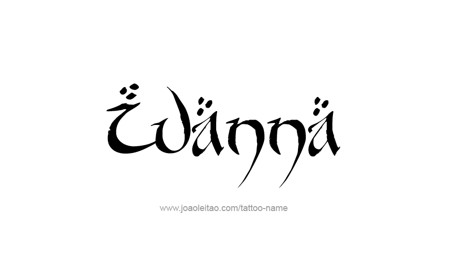 Tattoo Design Name Ivanna   