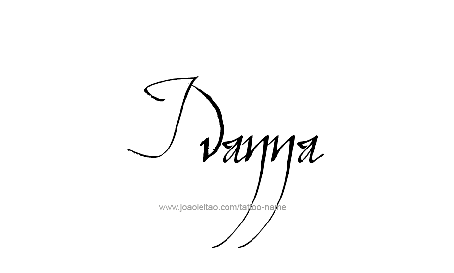 Tattoo Design Name Ivanna   