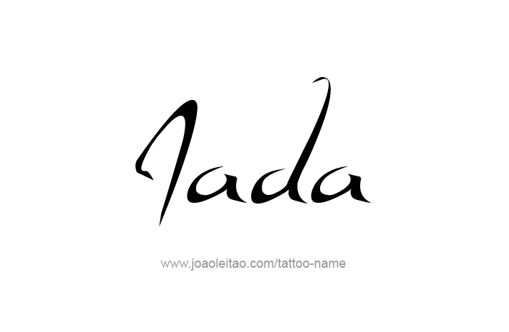 Tattoo Design Name Jada   