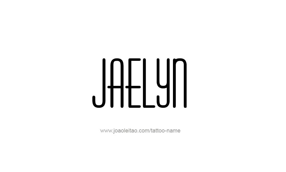 Tattoo Design Name Jaelyn   