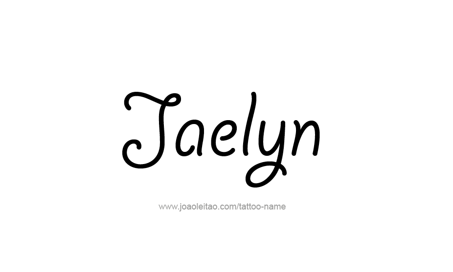 Tattoo Design Name Jaelyn   