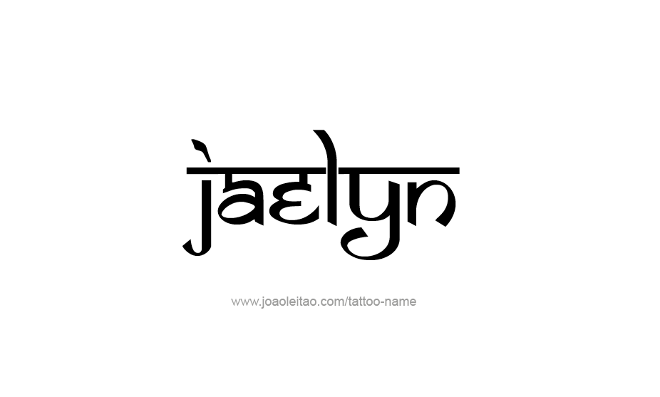 Tattoo Design Name Jaelyn   