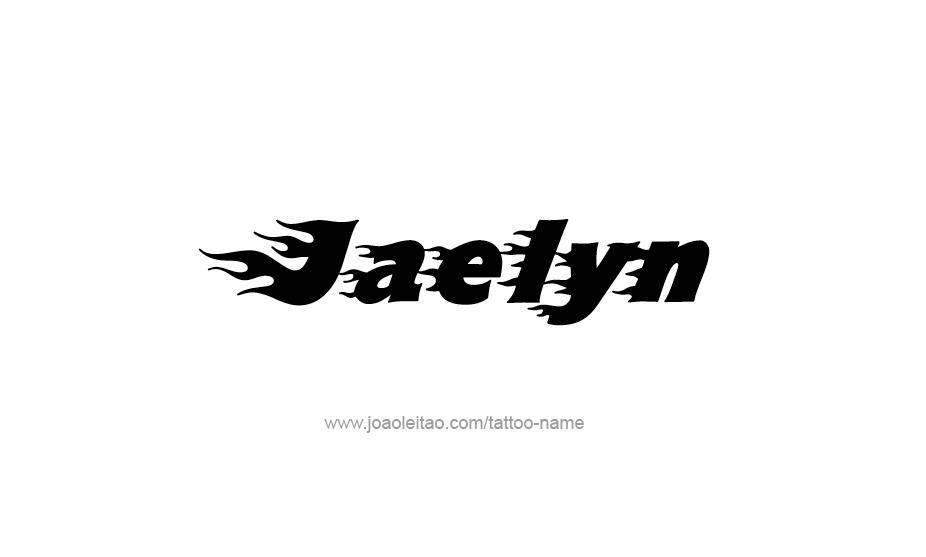 Tattoo Design Name Jaelyn   