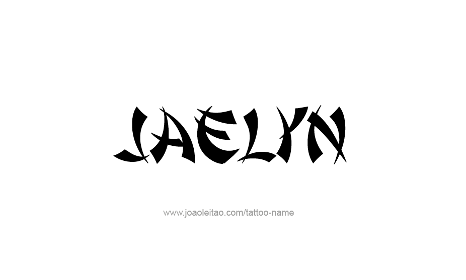 Tattoo Design Name Jaelyn   