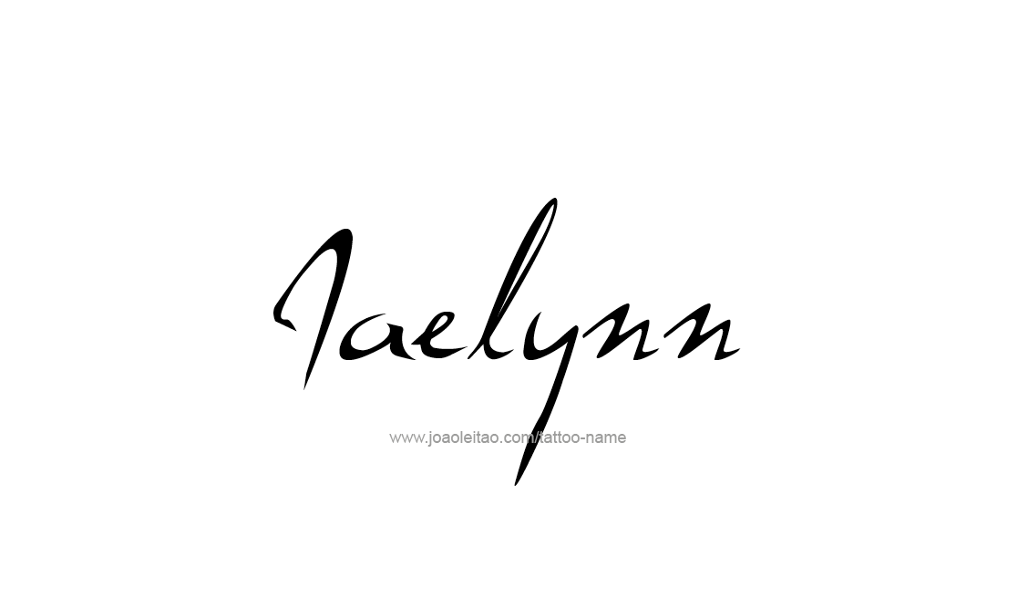 Tattoo Design Name Jaelynn   