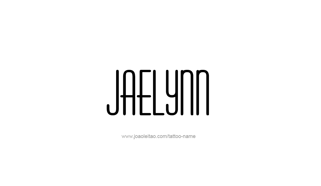 Tattoo Design Name Jaelynn   