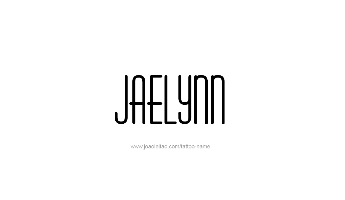 Jaelynn Name Tattoo Designs