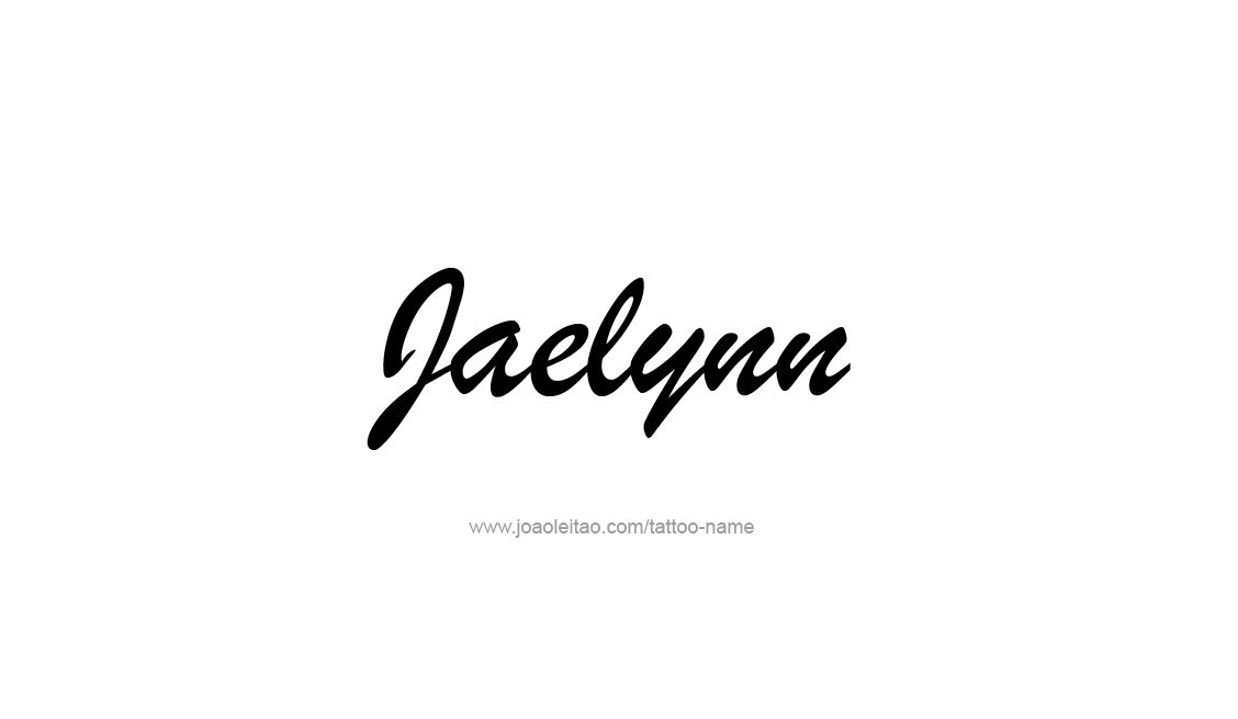 Tattoo Design Name Jaelynn   