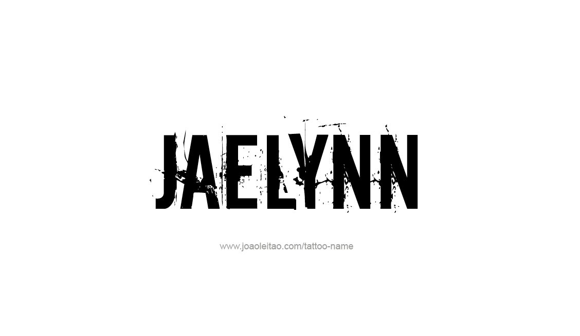 Tattoo Design Name Jaelynn   