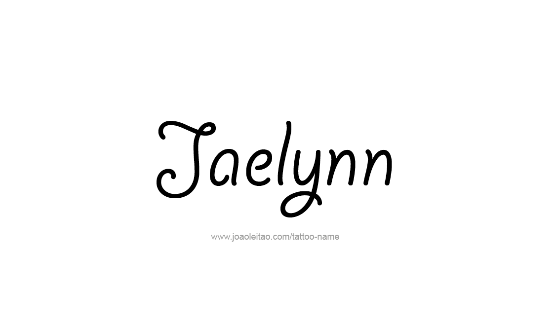 Tattoo Design Name Jaelynn   