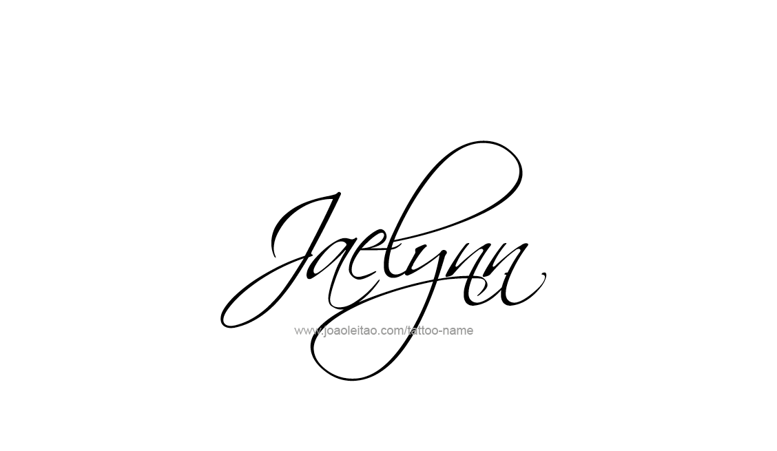 Tattoo Design Name Jaelynn   