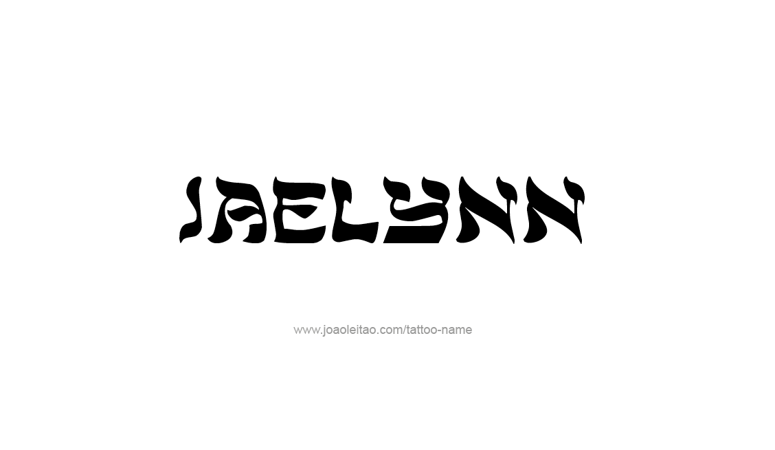 Tattoo Design Name Jaelynn   