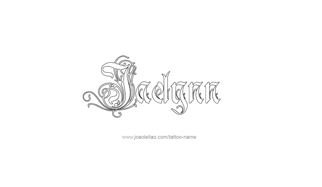 Tattoo Design Name Jaelynn   