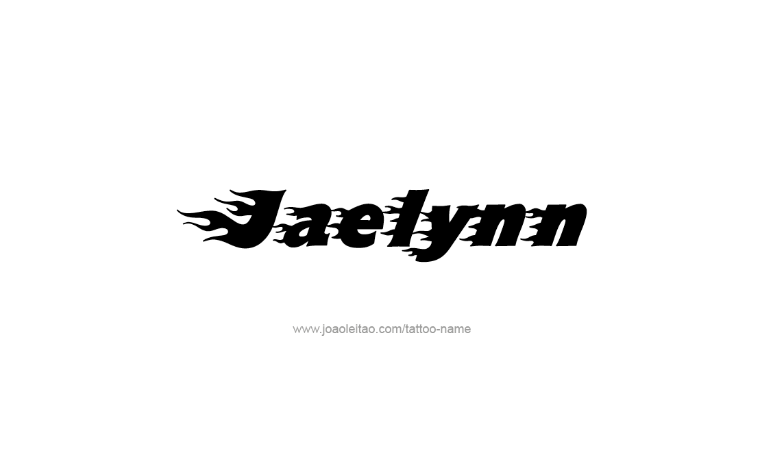 Tattoo Design Name Jaelynn   