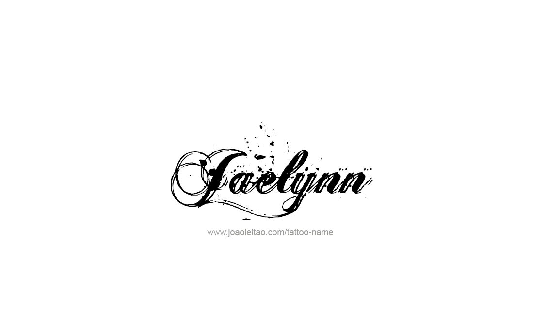 Tattoo Design Name Jaelynn   