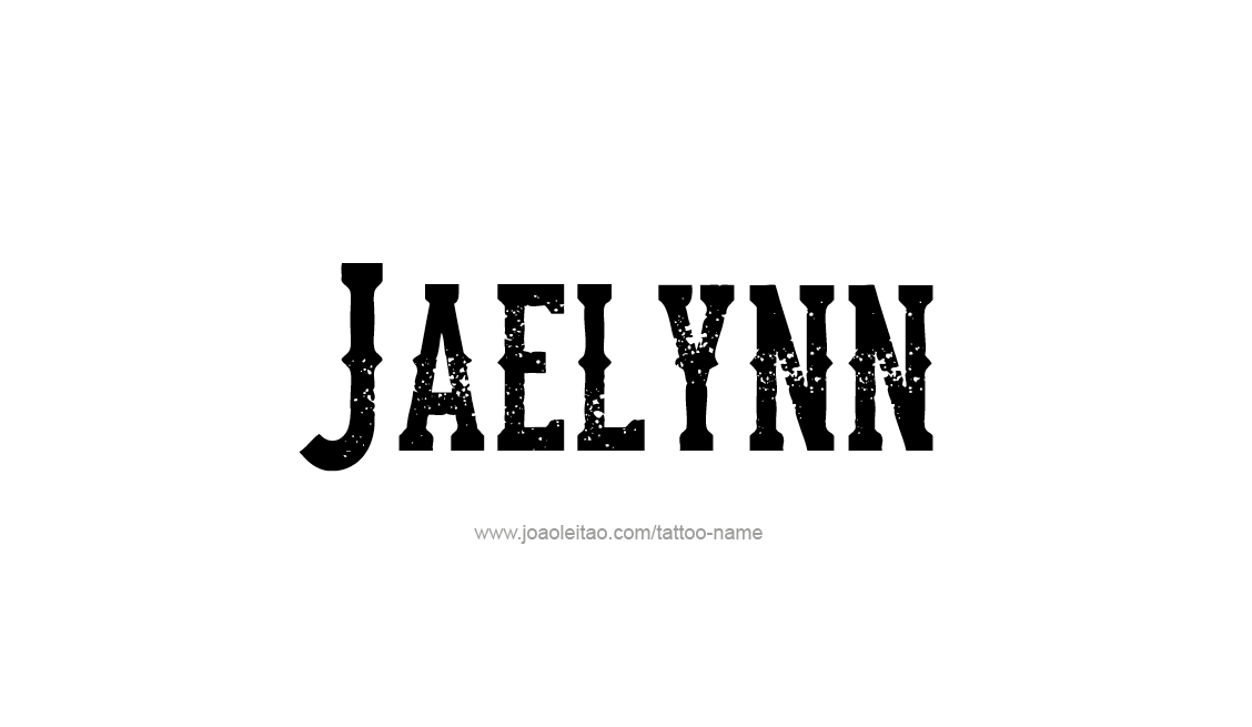 Tattoo Design Name Jaelynn   