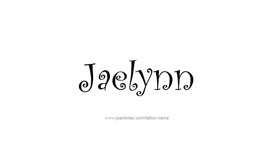 Tattoo Design Name Jaelynn   