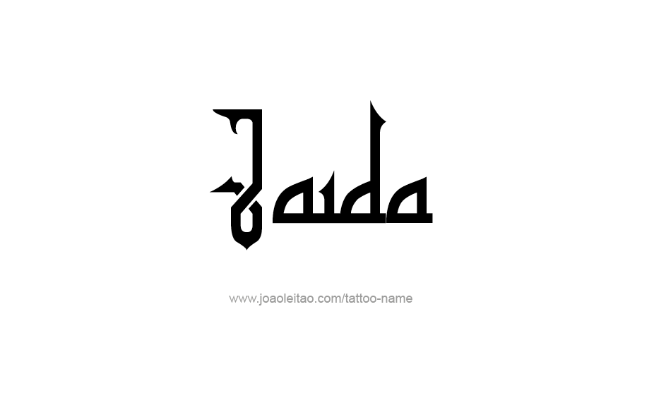 Tattoo Design Name Jaida   