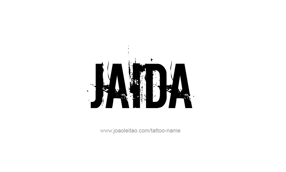 Tattoo Design Name Jaida   